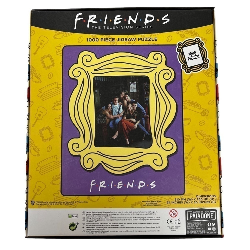 NWT Paladone FRIENDS The Television Series Jigsaw Puzzle 1000 Pieces - Picture 2 of 6